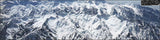 Wasatch Peaks Panorama Poster 96" x 24"