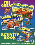 The Great Yellowstone, Grand Teton, Glacier Activity Book