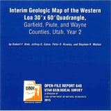 WESTERN LOA 30X60 GEO MAP (OFR-648)
