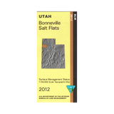 Bonneville Salt Flats, Utah - 30x60 Minute Series Topo Map (BLM Edition)