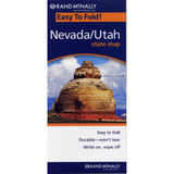 Nevada & Utah State Map
