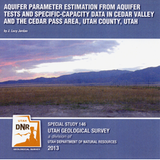 Aquifer Parameter Estimation from Aquifer Tests and Specific-Capacity Data in Cedar Valley and The Cedar Pass Area, Utah County, Utah (SS-146)