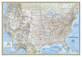 National Geographic United States Classic Map [Enlarged]