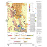 Geologic map and cross-sections of Tertiary rocks in the Thomas Range and northern Drum Mountains, Juab County, Utah (I-1176)