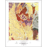 Geologic map of the Blue Mountain quadrangle, Beaver County, Utah (M-146)