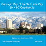 Geologic map of the Salt Lake City 30' x 60' quadrangle, north-central Utah and Uintah County, Wyoming (M-190)
