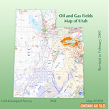 Oil and gas fields of Utah (M-203dm)