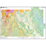 Interim geologic map of the Escalante and parts of the Loa and Hite Crossing 30' x 60' quadrangles, Garfield and Kane Counties, Utah (OFR-368)