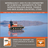 Mineralogy and fluid chemistry of surficial sediments in the Newfoundland Basin, Tooele and Box Elder Counties, Utah (OFR-539)