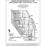 Radon-hazard potential in the Provo-Orem area, Utah County, Utah (PI-21)