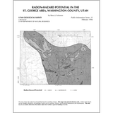 Radon-hazard potential in the St. George area, Washington County, Utah (PI-35)