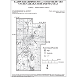 Radon-hazard potential in southeastern Cache Valley, Cache County, Utah (PI-46)