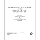Characteristics of Utah coals in the University of Utah's Coal Sample Bank (RI-226)