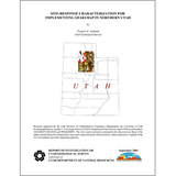 Site-response characterization for implementing SHAKEMAP in northern Utah (RI-248)