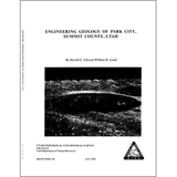Engineering geology of Park City, Summit County, Utah (SS-66)