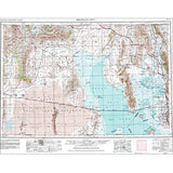 Salt Lake City, Utah - 1:250k-scale Series Topo Map