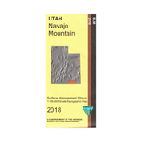 Navajo Mountain, Utah - 30x60 Minute Series Topo Map (BLM Edition)