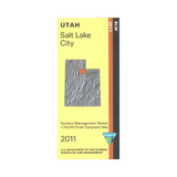 Salt Lake City, Utah - 30x60 Minute Series Topo Map (BLM Edition)