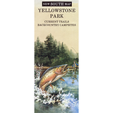 Yellowstone Park South Map: Current Trails & Backcountry Campsite