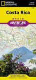 Costa Rica Adventure Travel Map (3100)