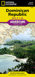 Dominican Republic Adventure Travel Map (3102)