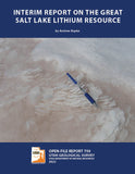Interim Report on the Great Salt Lake Lithium Resource (OFR-759)
