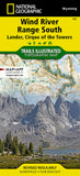 Wind River Range South Map [Lander, Cirque of the Towers] (TI-727)