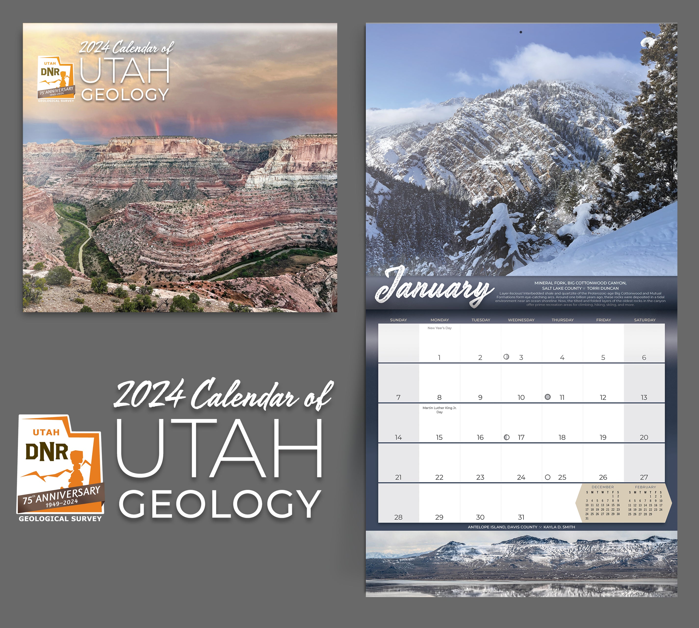 2024 Calendar of Utah Geology