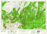 Cedar, Utah - 1:250k-scale Series Topo Map