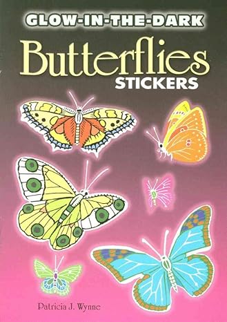 Glow-In-Dark-Butterfly Stickers (Dover Little Activity Books)