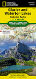 Glacier and Waterton Lakes National Parks Map (TI-215)