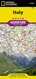 Italy Adventure Travel Map (3304)