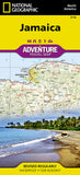 Jamaica Adventure Travel Map (3116)