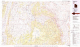 Loa, Utah - 30x60 Minute Series Topo Map