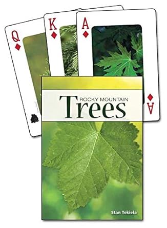 Rocky Mountain Trees Playing Cards