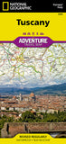 Tuscany Adventure Travel Map (3305)