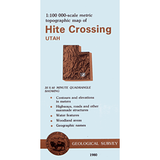 Hite Crossing, Utah - 30x60 Minute Series Topo Map