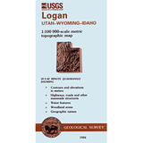 Logan, Utah - 30x60 Minute Series Topo Map