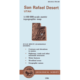 San Rafael Desert, Utah - 30x60 Minute Series Topo Map