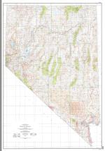 State of Nevada, NV Topographic Map (USGS)