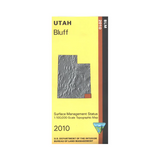 Bluff, Utah - 30x60 Minute Series Topo Map (BLM Edition)