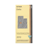 Delta, Utah - 30x60 Minute Series Topo Map (BLM Edition)
