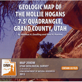 Geologic Map of the Mollie Hogans 7.5' Quadrangle, Grand County, Utah (M-259dm)