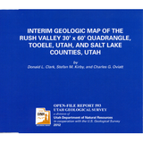 Interim Geologic Map of the Rush Valley 30x60 Quadrangle, Tooele, Utah, and Salt Lake Counties, Utah (OFR-593)
