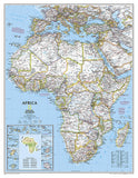 Africa Classic Wall Map