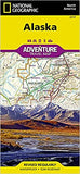 Alaska Adventure Travel Map (3117)