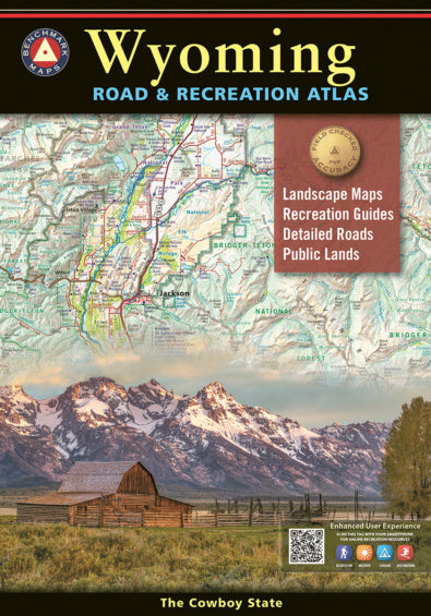 Benchmark Wyoming Road & Recreation Atlas (AT-11)