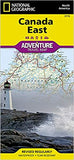 Canda East Adventure Travel Map (3115)
