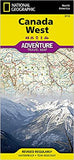 Canada West Adventure Travel Map (3113)