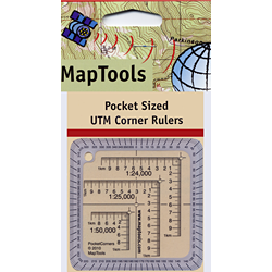 MapTools Pocket Sized UTM Corner Rulers – The Natural Resources Map ...